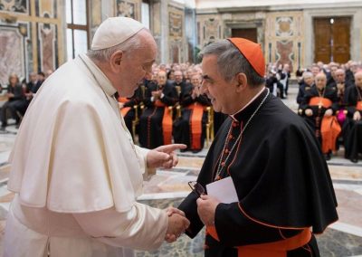 Angelo Becciu: Il Papa mi ha voluto al Concistoro come Cardinale