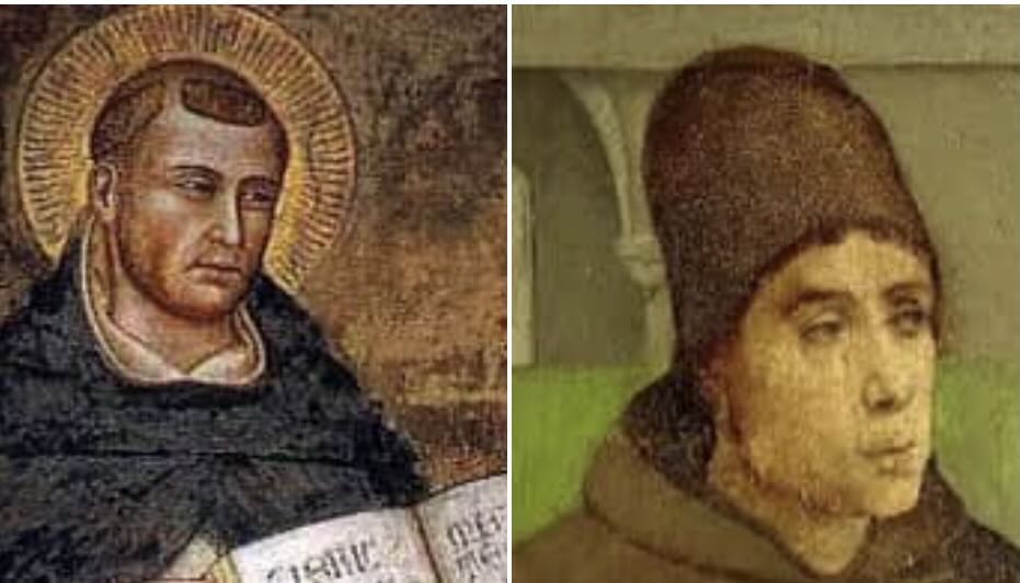 Tommaso e scoto erano due filosofi medievali che hanno messo le fondamenta per la filosofia cristiana
